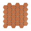 La Maison Tangerine 27.2cm x 28.2cm (5.1cm x 5.9cm) Hexagon Mosaic Tile