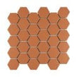 La Maison Tangerine 27.2cm x 28.2cm (5.1cm x 5.9cm) Hexagon Mosaic Tile