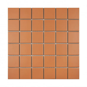 La Maison Tangerine 30.6cm x 30.6cm (4.8cm x 4.8cm) Square Mosaic Tile