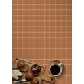 La Maison Tangerine 30.6cm x 30.6cm (4.8cm x 4.8cm) Square Mosaic Tile