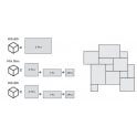 Italian Design LA Reserve Beige Large Modular Set (3.24sqm)