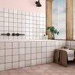 Equipe La Riviera Blanc 13.2cm x 13.2cm Wall Tile