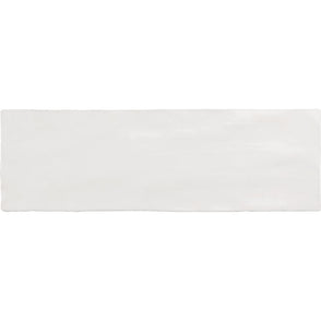 Equipe La Riviera Blanc 6.5cm x 20cm Wall Tile