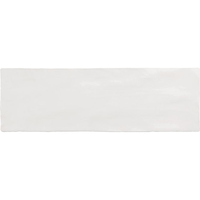 Equipe La Riviera Blanc 6.5cm x 20cm Wall Tile