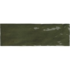 Equipe La Riviera Botanical Green 6.5cm x 20cm Wall Tile