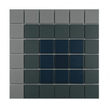 Lambeth Green 30.6cm x 30.6cm (4.8cm x 4.8cm) Mosaic Tile