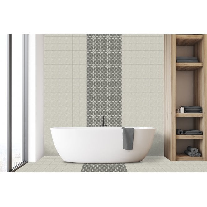 Laurent Wicker Dove Grey 18.6cm X 18.6cm