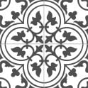 Ledbury Charcoal Black 45cm x 45cm Wall & Floor Tile