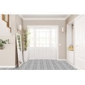 Ledbury Charcoal Black 45cm x 45cm Wall & Floor Tile