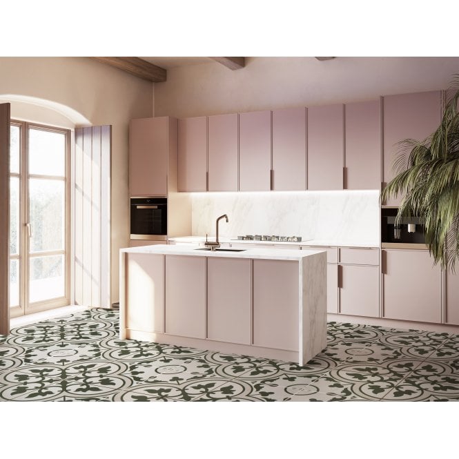 Ledbury Olive Green 45cm x 45cm Wall & Floor Tile