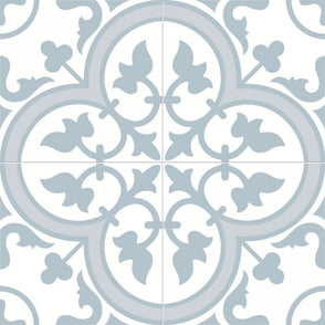 Ledbury Powder Blue 45cm x 45cm Wall & Floor Tile