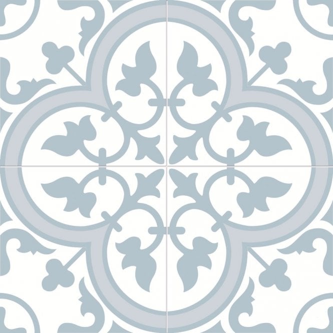 Ledbury Powder Blue 45cm x 45cm Wall & Floor Tile