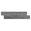 Ledgestone Black 10cm x 36cm Wall Tile