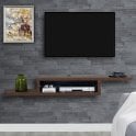Ledgestone Black 10cm x 36cm Wall Tile