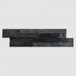 Ledgestone Black Quartzite 10cm x 36cm Wall Tile