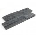 Ledgestone Black Quartzite 18cm x 35cm Wall Tile