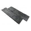 Ledgestone Black Quartzite 18cm x 35cm Wall Tile