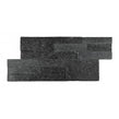 Ledgestone Black Quartzite 18cm x 35cm Wall Tile