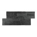 Ledgestone Black Quartzite 18cm x 35cm Wall Tile