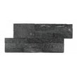 Ledgestone Black Quartzite 18cm x 35cm Wall Tile