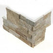Ledgestone Indian Green 18cm x 35cm Corner Tile