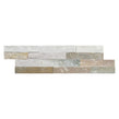 Ledgestone Oyster Yellow 10cm x 36cm Wall Tile