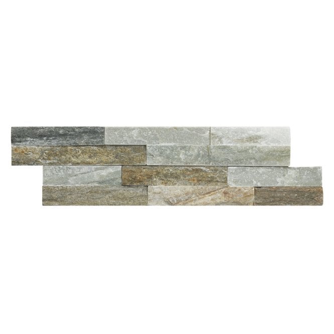 Ledgestone Oyster Yellow 10cm x 36cm Wall Tile