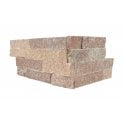 Ledgestone Rose 10cm x 36cm Corner Tile