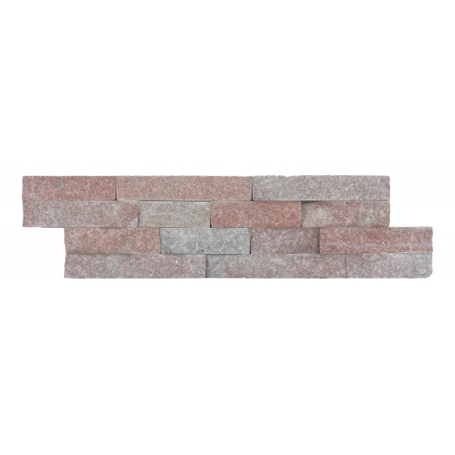 Ledgestone Rose 10cm x 36cm Wall Tile