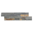 Ledgestone Rustic Multicolour 10cm x 36cm Wall Tile