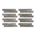 Ledgestone Rustic Multicolour 10cm x 36cm Wall Tile