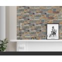 Ledgestone Rustic Multicolour 10cm x 36cm Wall Tile