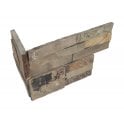 Ledgestone Rustic Multicolour 18cm x 35cm Corner Tile