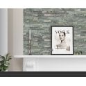 Ledgestone Slim Grey 10cm x 36cm Wall Tile