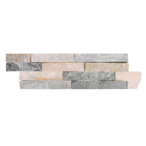 Ledgestone Slim Grey 10cm x 36cm Wall Tile