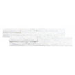 Ledgestone Snow White Quartzite 10cm x 36cm Wall Tile