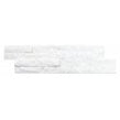 Ledgestone Snow White Quartzite 10cm x 36cm Wall Tile