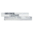 Ledgestone White Grey 10cm x 36cm Wall Tile