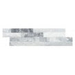 Ledgestone White Grey 10cm x 36cm Wall Tile