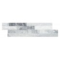 Ledgestone White Grey 10cm x 36cm Wall Tile