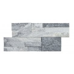 Ledgestone White Grey 18cm x 35cm Wall Tile