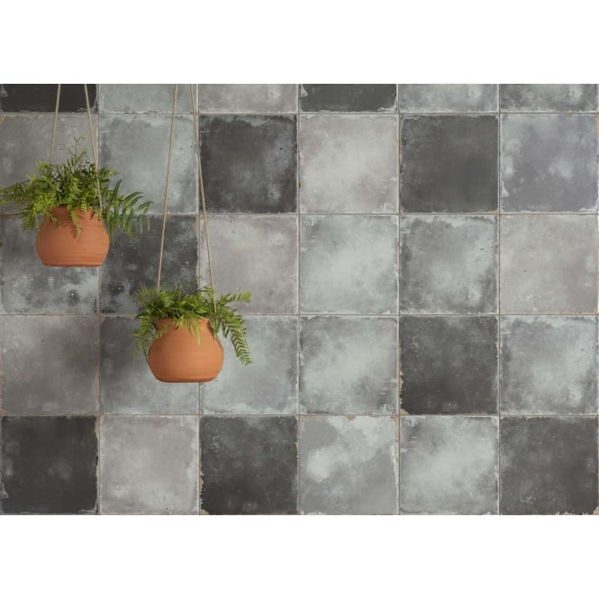 Lenos Grey Mix 22.3cm x 22.3cm Wall & Floor Tile