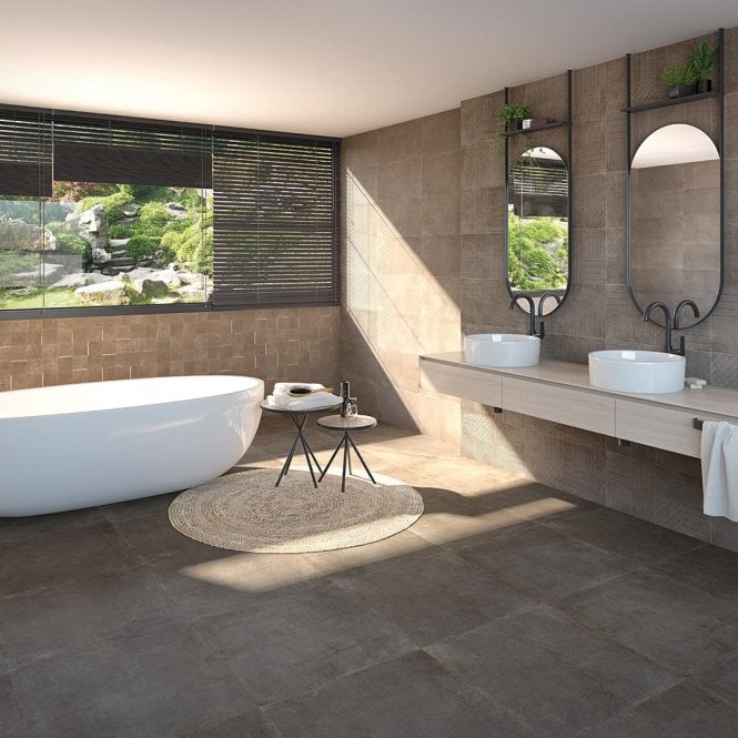 Lens SPR Niquel 80cm x 80cm Wall & Floor Tile