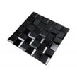 Leonardo Black (4.8cm x 4.8cm) 29.2cm x 29.2cm Mosaic Tile