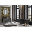 Leonardo Gold (4.8cm x 4.8cm) 29.2cm x 29.2cm Mosaic Tile