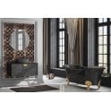 Leonardo Rose Gold (4.8cm x 4.8cm) 29.2cm x 29.2cm Mosaic Tile