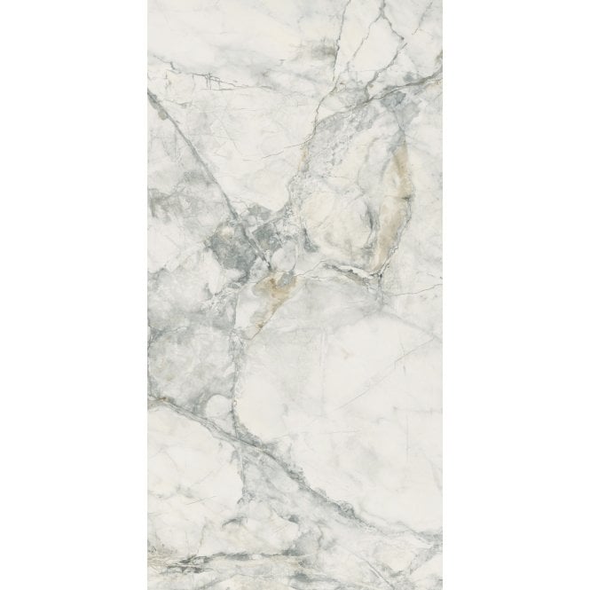 Leonardo White Carving 60cm x 120cm Wall and Floor Tile