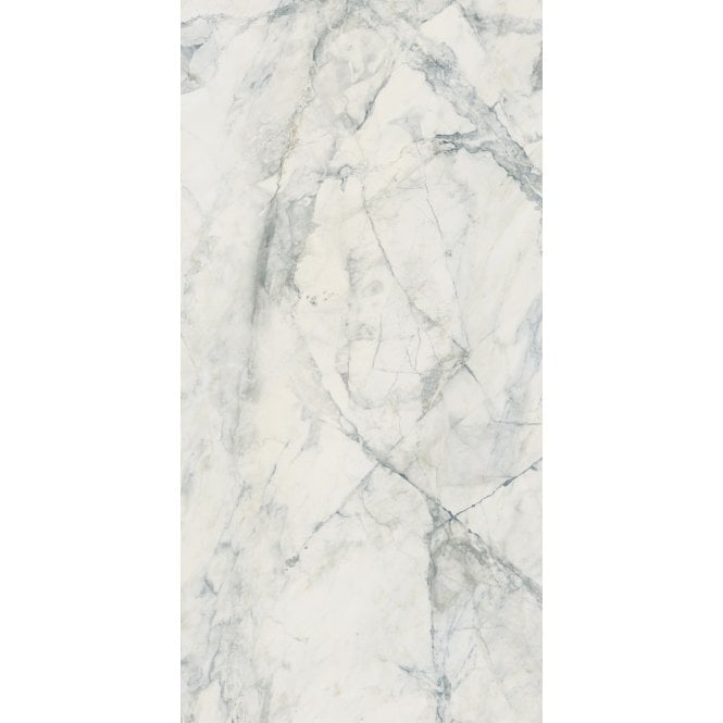 Leonardo White Carving 60cm x 120cm Wall and Floor Tile