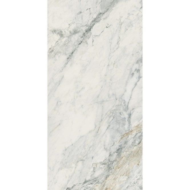 Leonardo White Carving 60cm x 120cm Wall and Floor Tile