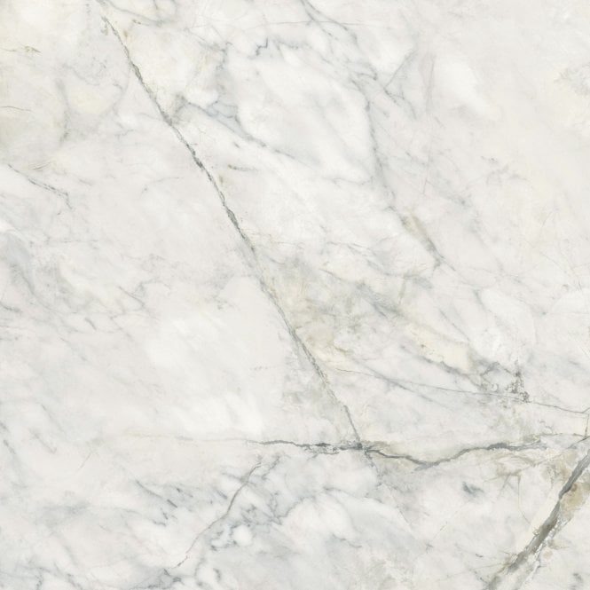 Leonardo White Carving 60cm x 60cm Wall and Floor Tile